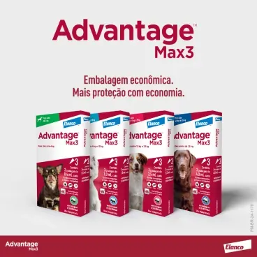 Advantage Max3 - 3 pipetas - Todas as versoes